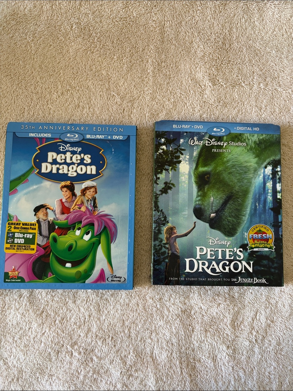 Disney Pete's Dragon Blu-ray/DVD - Green